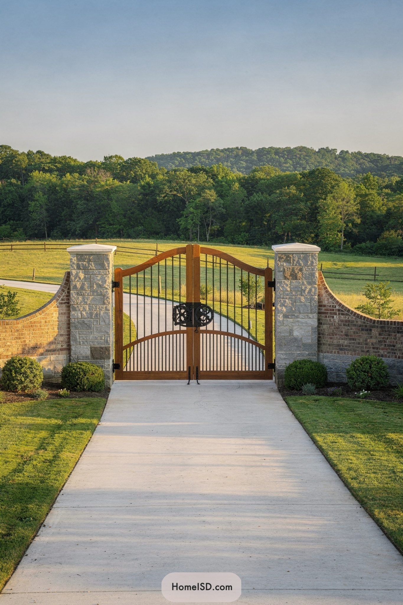 19 Beautiful Farm Gate Designs to Revamp Your Rural Entrance