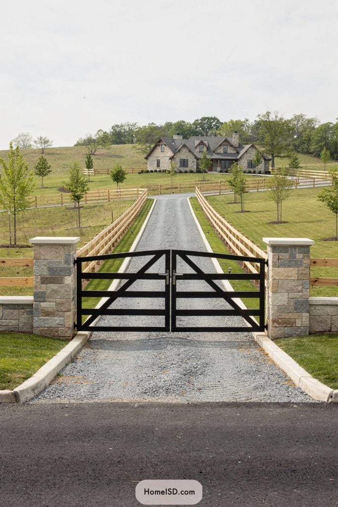 19 Beautiful Farm Gate Designs to Revamp Your Rural Entrance