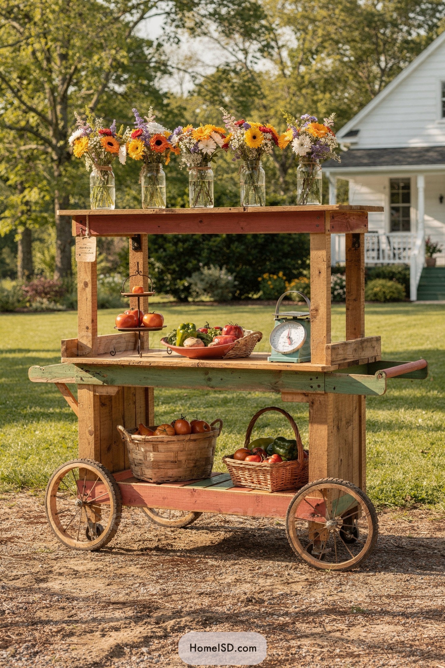 12 Creative Mobile Farm Stand Designs